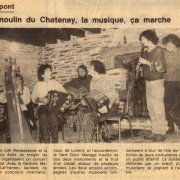Soirée musicale au moulin du Châtenay