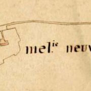 Métairie-Neuve sur le cadastre de 1823 - Plan d'assemblage