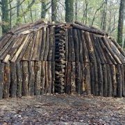 Paimpont - Les Hindrés - Vue éclatée d'une meule