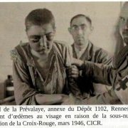 P.G.A. à l'hopital de la Prévalaye à Rennes en 1946