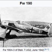 Fw-190 Luftwafe