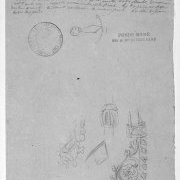 Notes sur Judicaël et dessins de la crosse de l'abbé Guiho