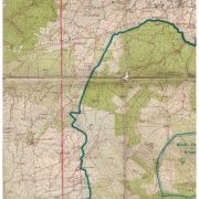 Carte de l'agrandissement du Camp de Coëtquidan - Secteur Nord (...)