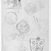 Dessin du blason d'Olivier Guiho