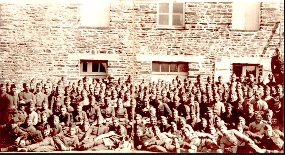La 7ème compagnie du 2ème régiment de la 1ère DGP à Plélan-le-Grand