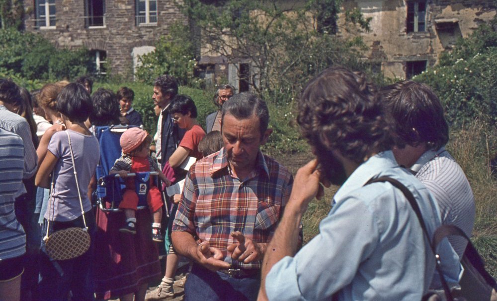 Hubert Mauguet aux Forges durant les Assemblées Gallèses de 1982