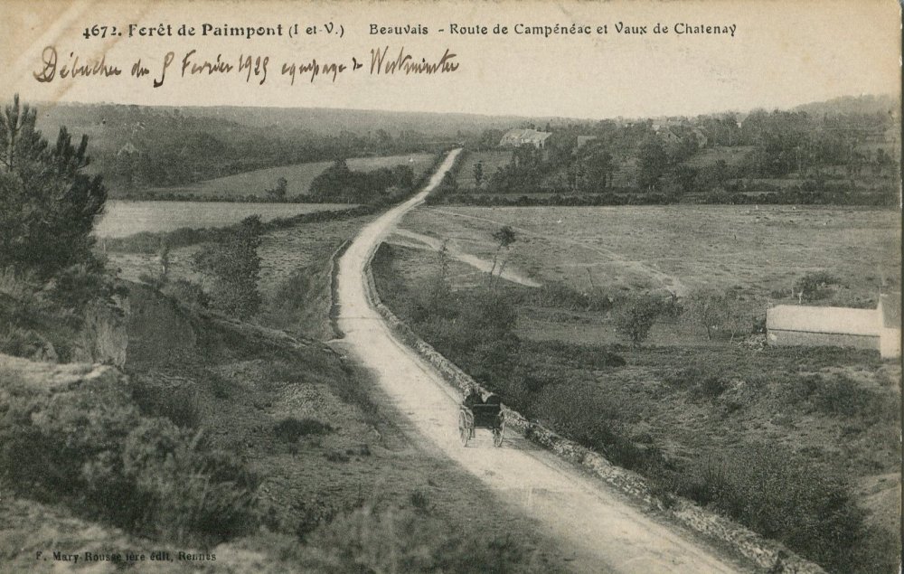 Beauvais - route de Campénéac et Vaux de Chatenay