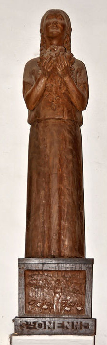 Statue de sainte Onenne