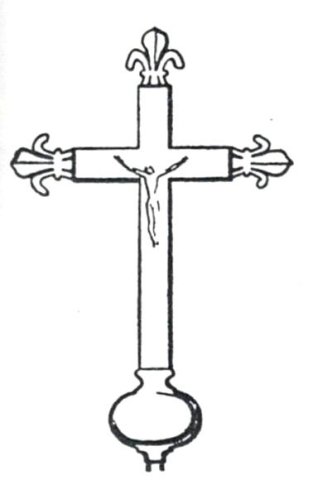 La croix de procession de Tréhorenteuc