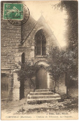 Carte postale de la chapelle de Trécesson