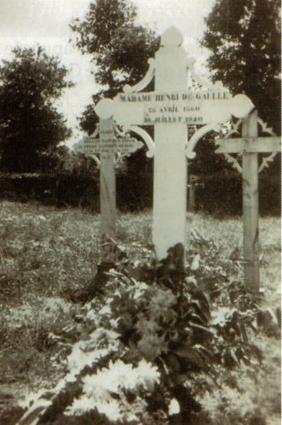 La tombe de madame de Gaulle