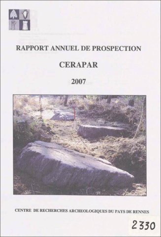Rapport annuel de prospection inventaire 2007 du CERAPAR