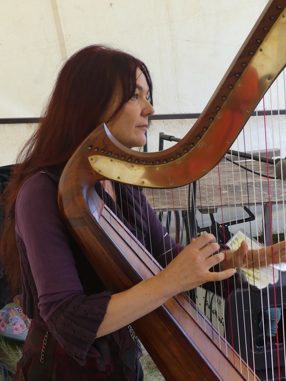 Concert de harpe par Lawena 