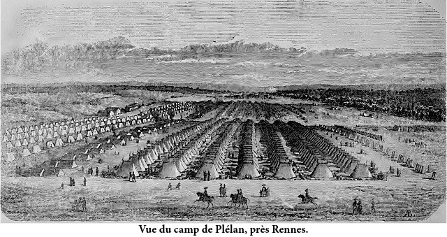 Le camp du Thélin (1843)